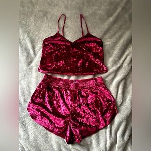 La senza velvet pyjama set
